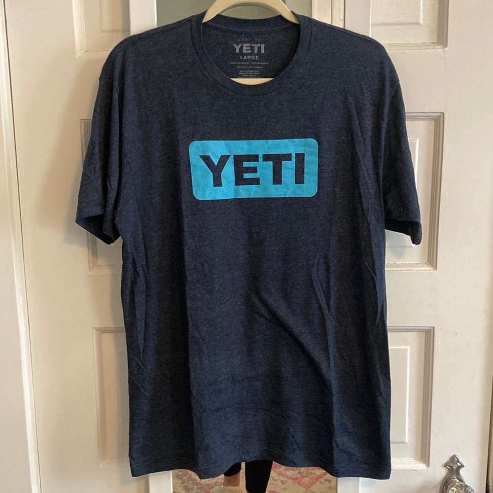 YETI Navy Blue Billboard Tee